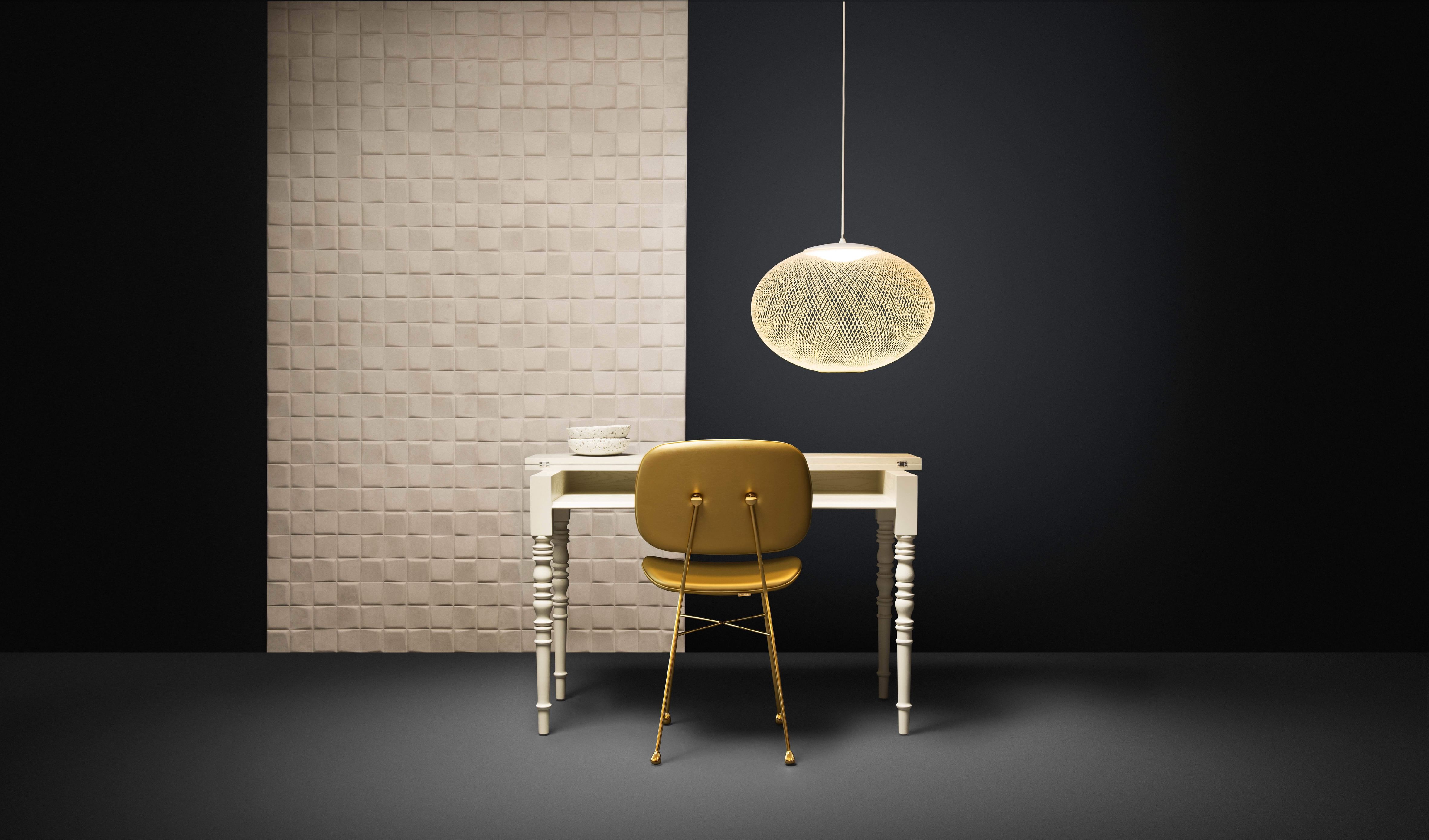 Moooi nr2 medium desk insitu haute living