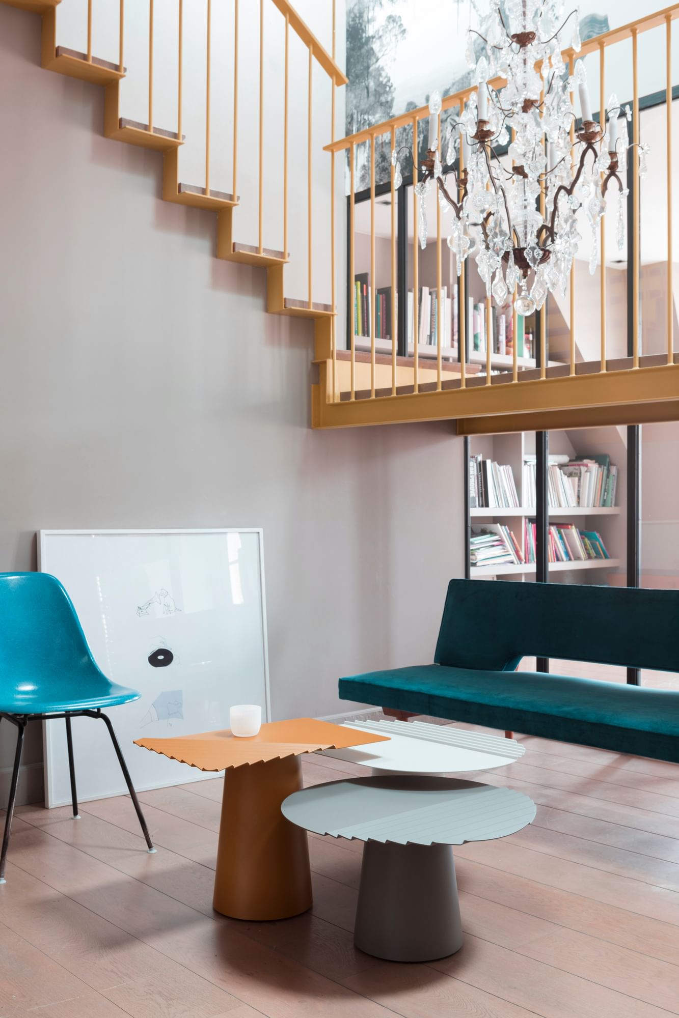 Matiere grise victoria wilmotte wind tables basses gigognes design contemporain metal couleur loft industriel