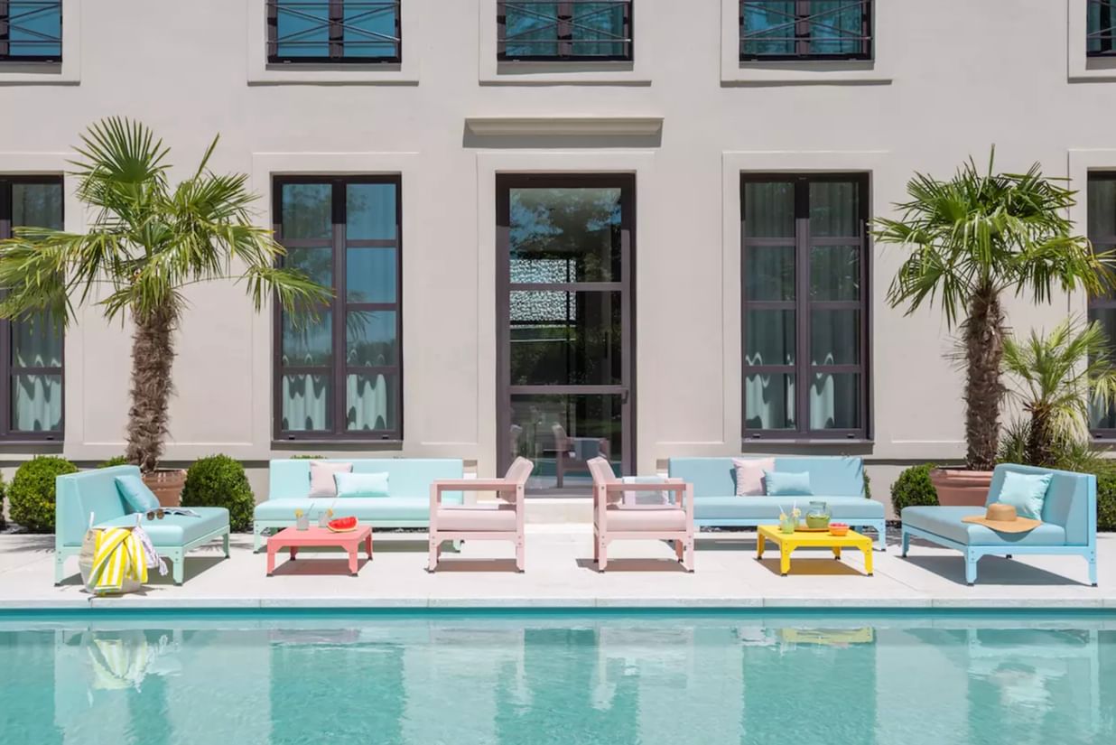 Matiere grise hegoa collection outdoor furntiure steel