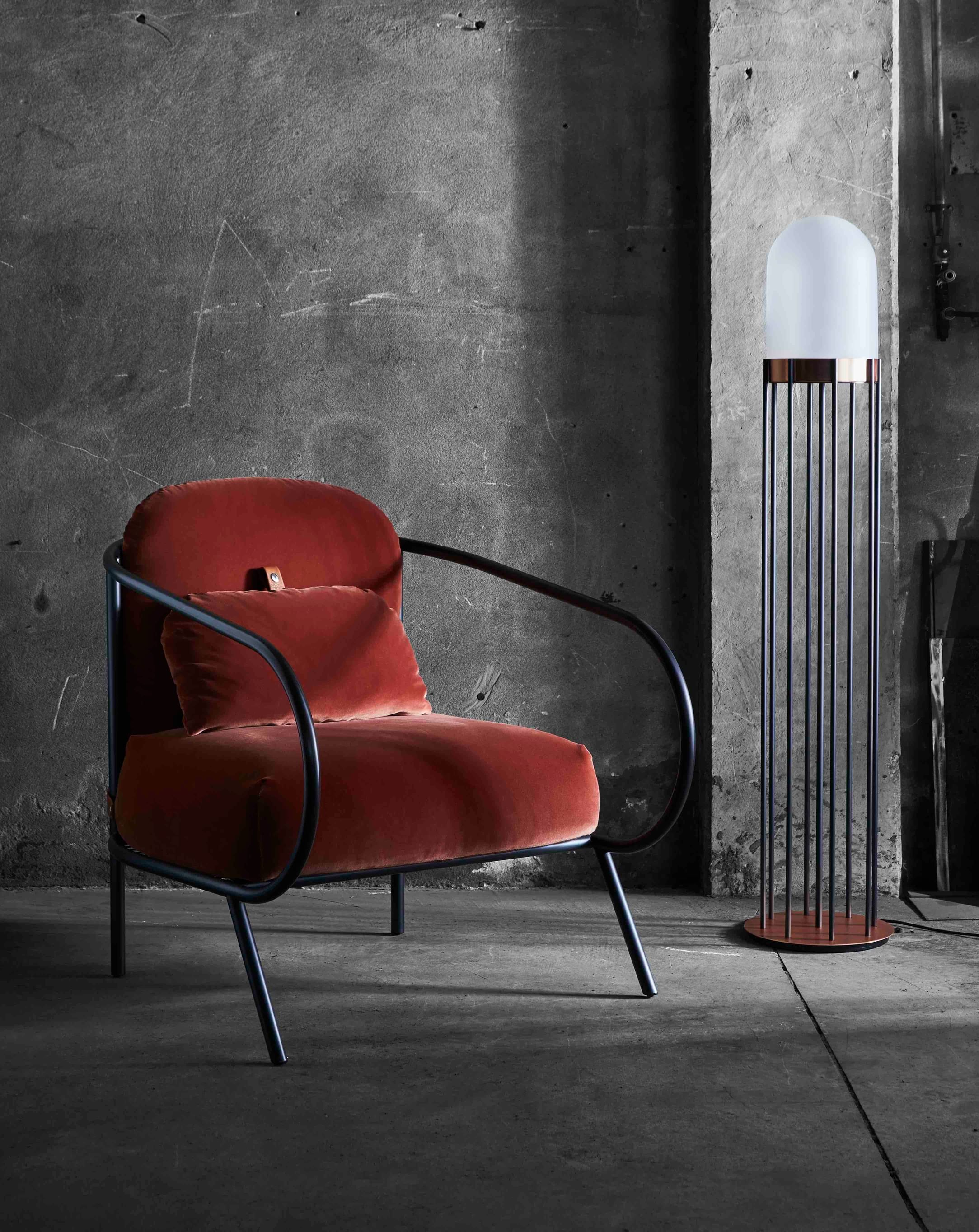 Mingardo minima armchair lounge chair haute living 10