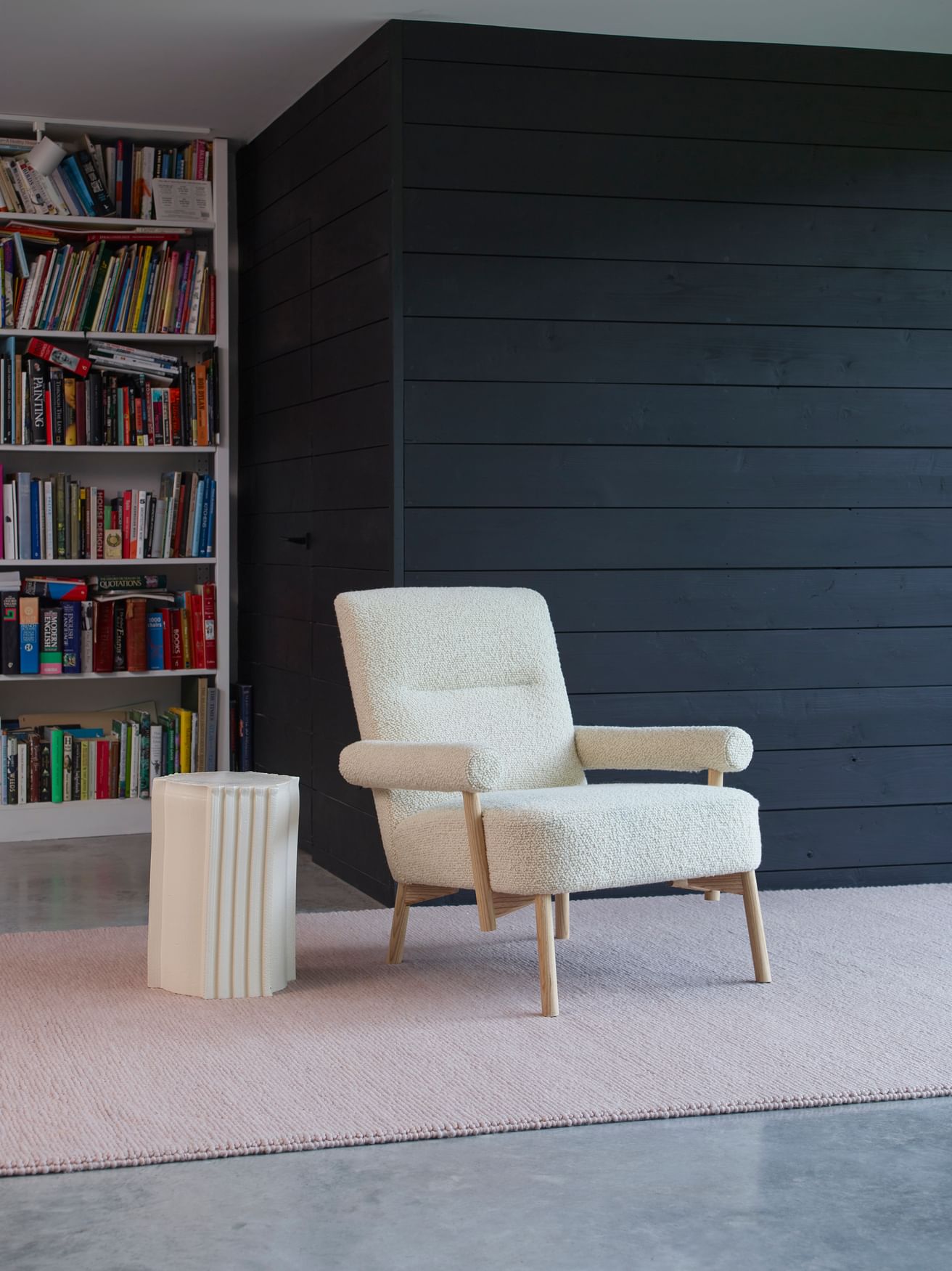 Scp furniture colemore armchair angle haute living