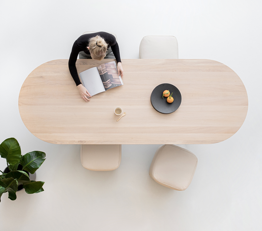 Studio henk slot table top oak haute living