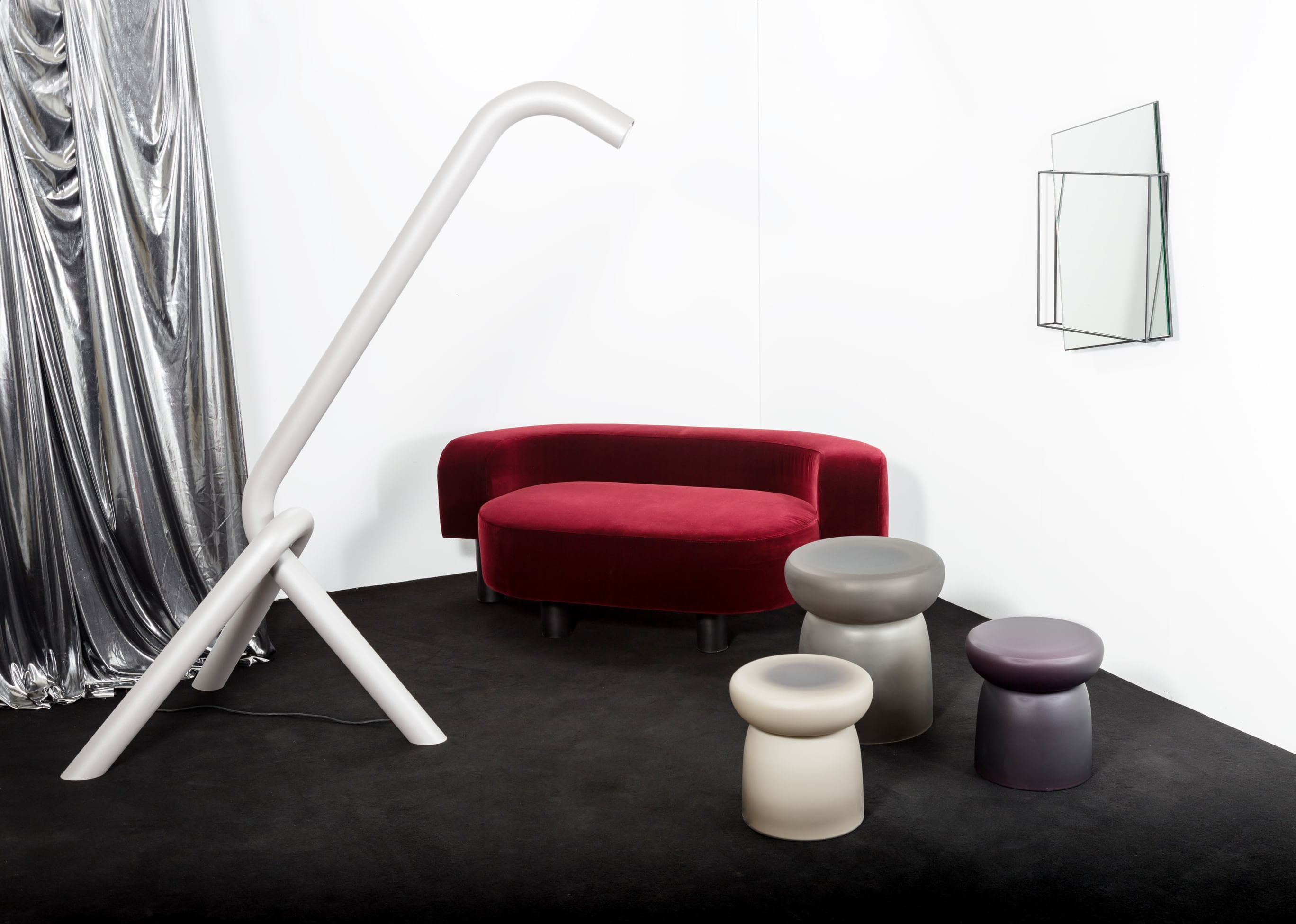 Pow sofa by pulpo at haute living chicago