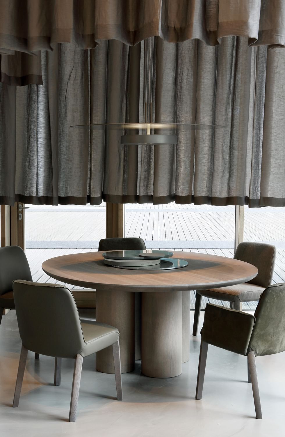 Piet boon olle dining table insitu haute living