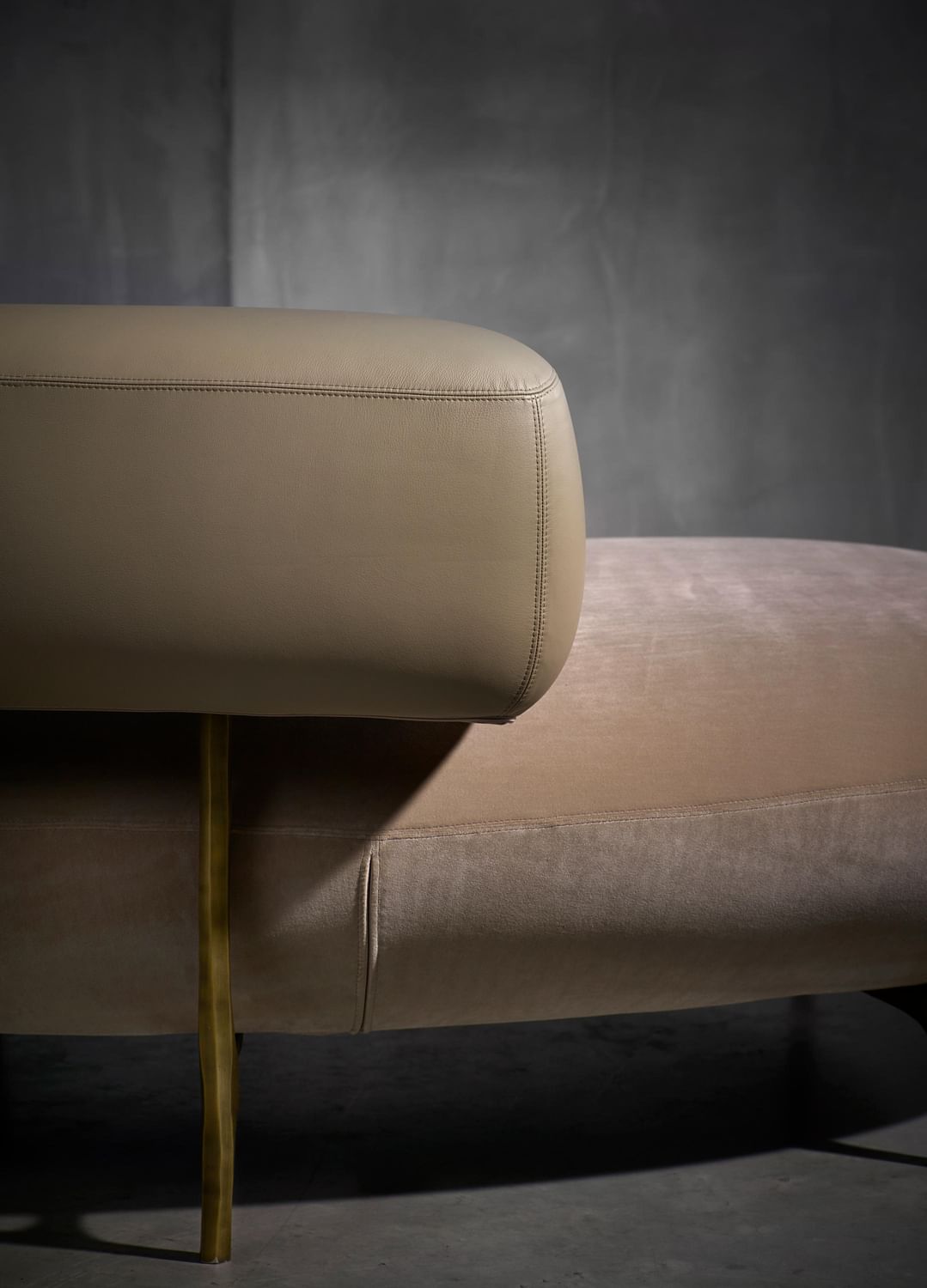 Piet boon ella long chair back detail haute living