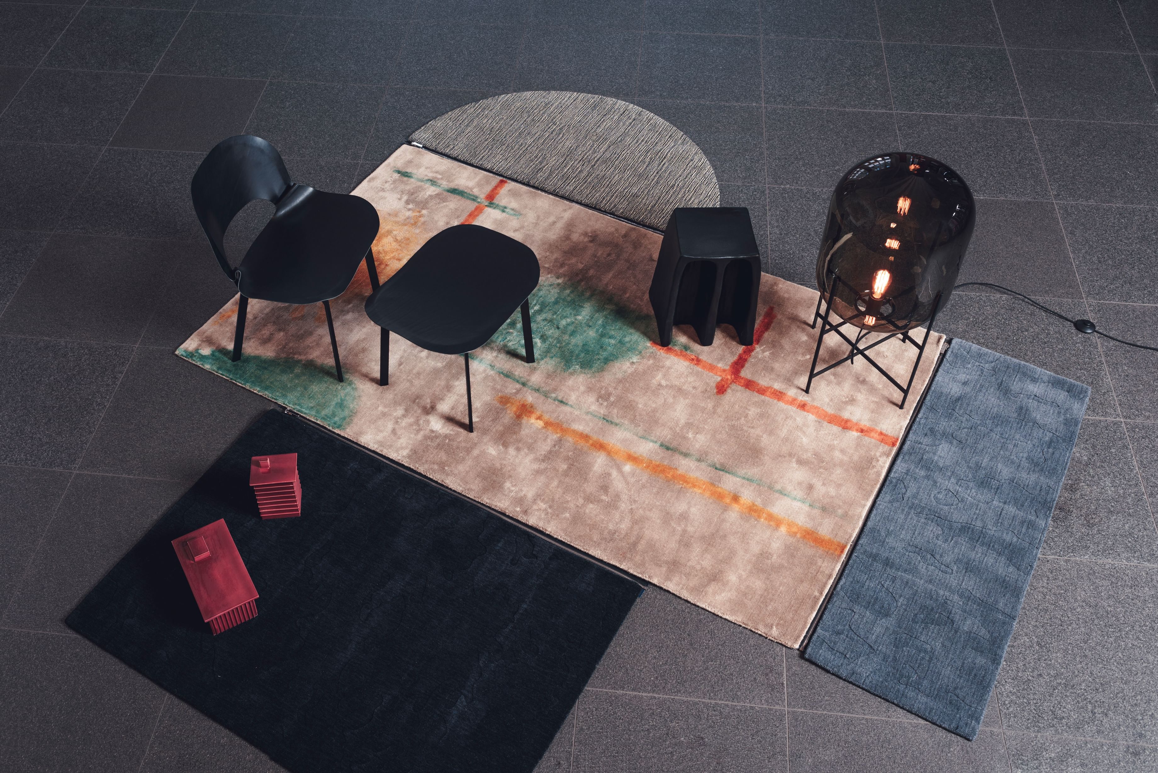 Pulpo chouchou stool birds eye haute living