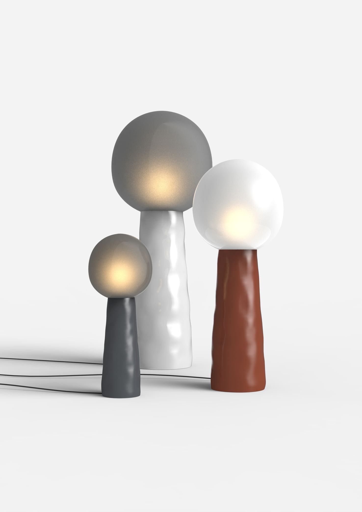 Pulpo furniture kokeshi lamp trio haute living