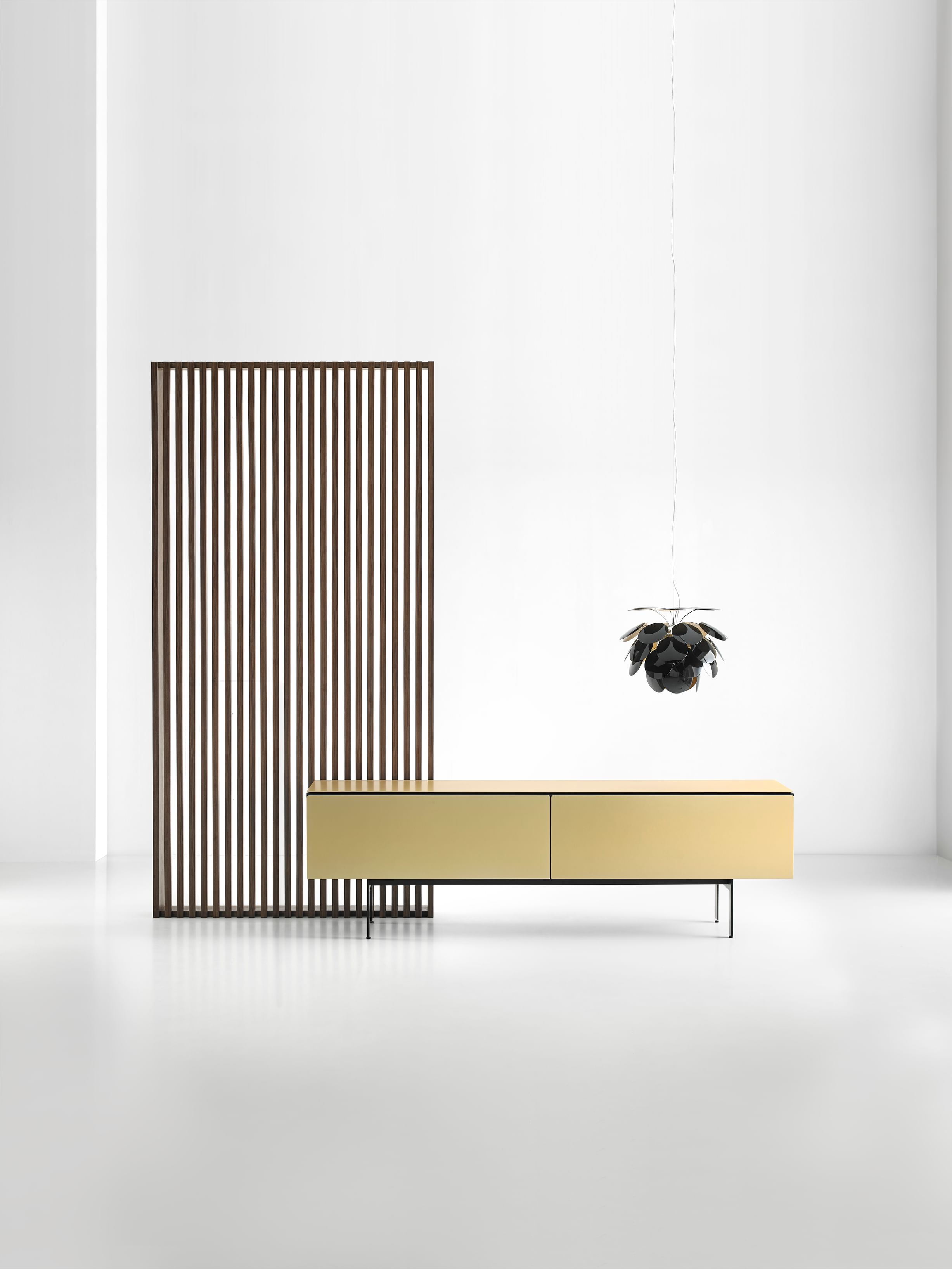 Punt furniture gold malmo sideboard front insitu haute living