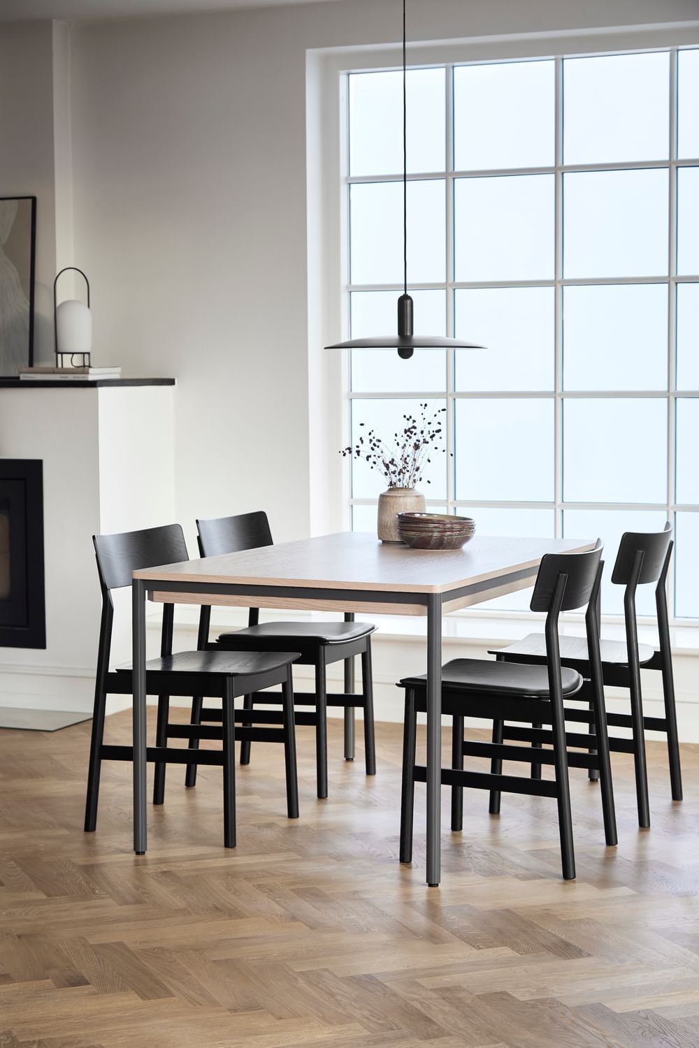 Woud furniture piezas extendable dining table insitu haute living