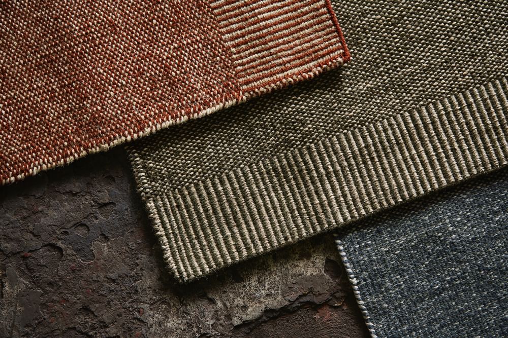 Woud furniture rombo rug details haute living