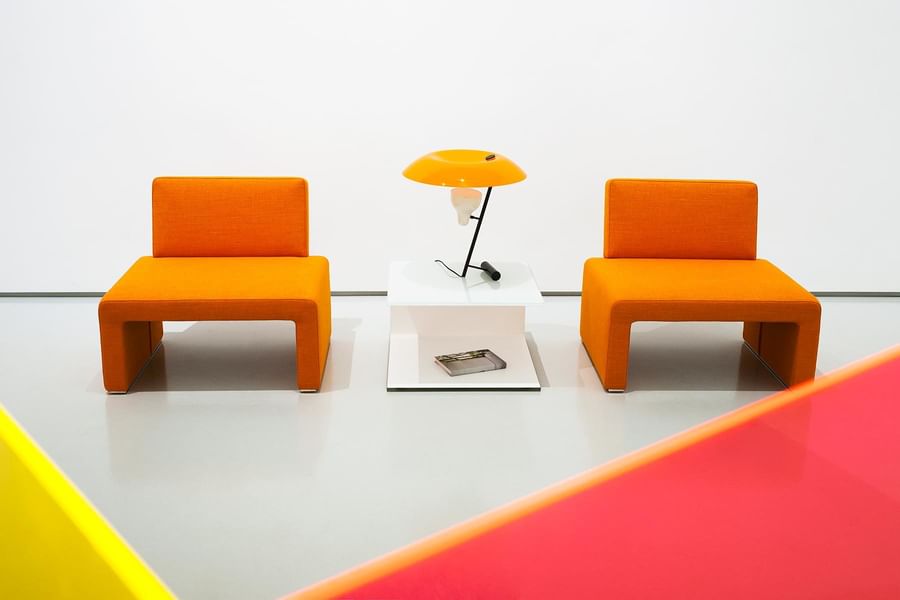 Labanca, designed by Lievore Altherr Molina, is an entirely upholstered, light-as-air sofa formed by a self-supporting seat upon which a gently slanted backrest is delicately perched.
