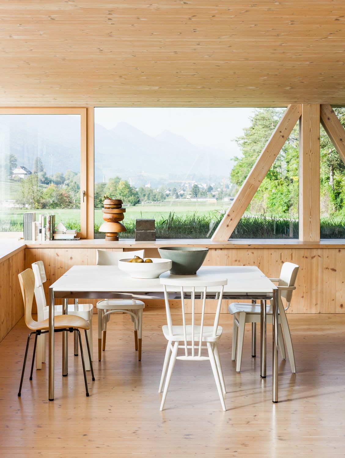 Usm haller table dining insitu haute living
