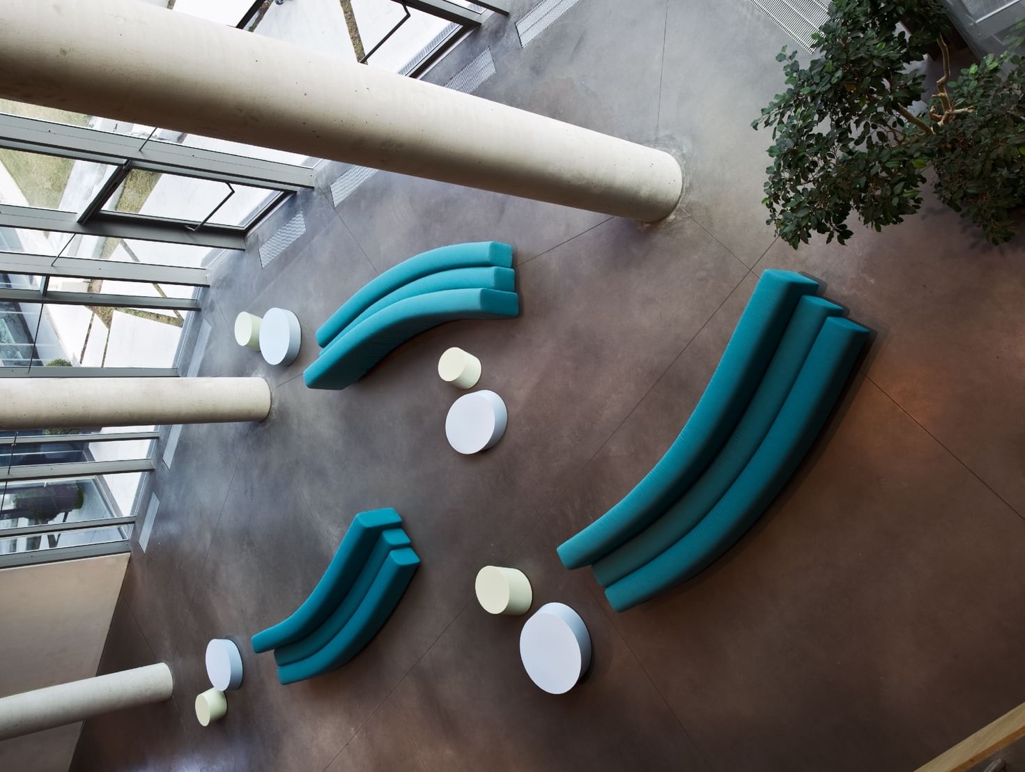 Lacividina osaka sofa turquoise insitu haute living copy