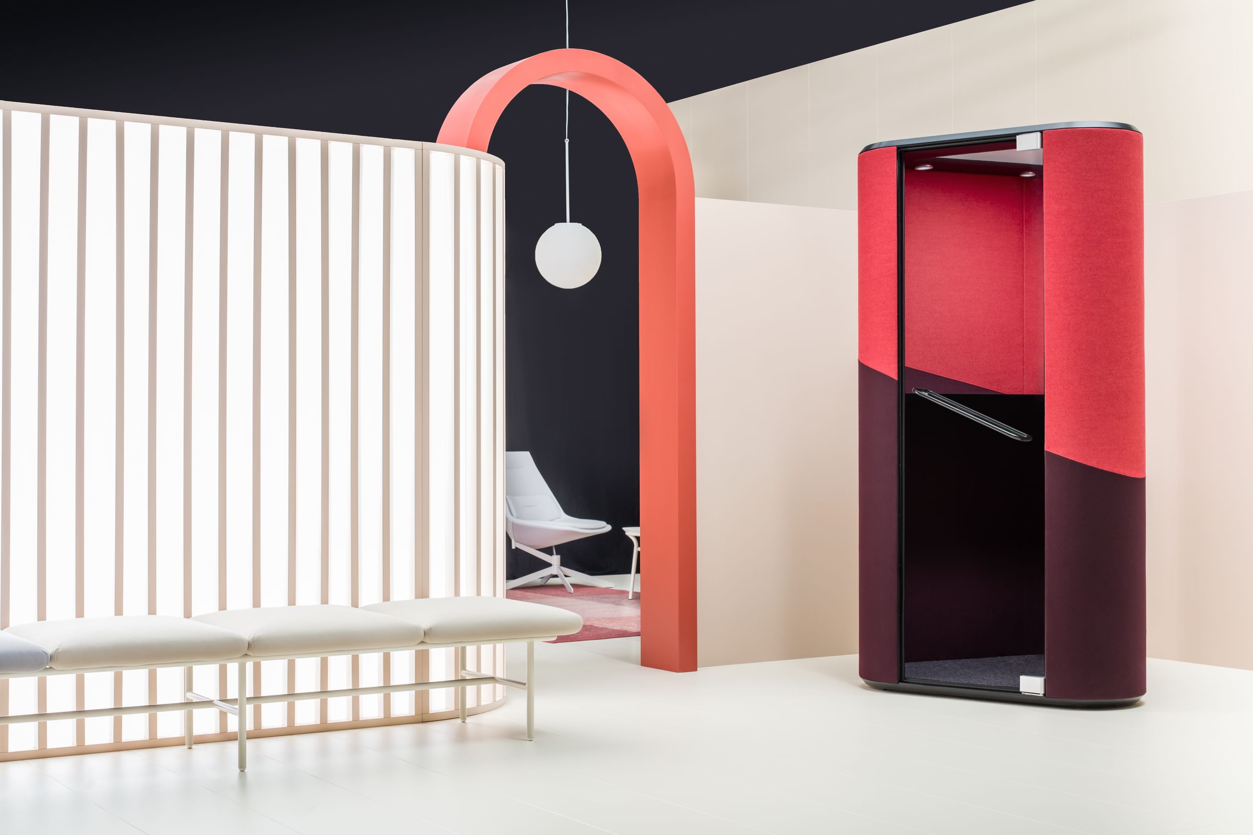 Mdd furniture hana acoustic pod insitu haute living
