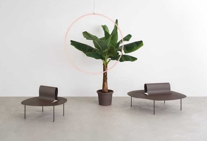 Softer than steel bench by desalto haute living
