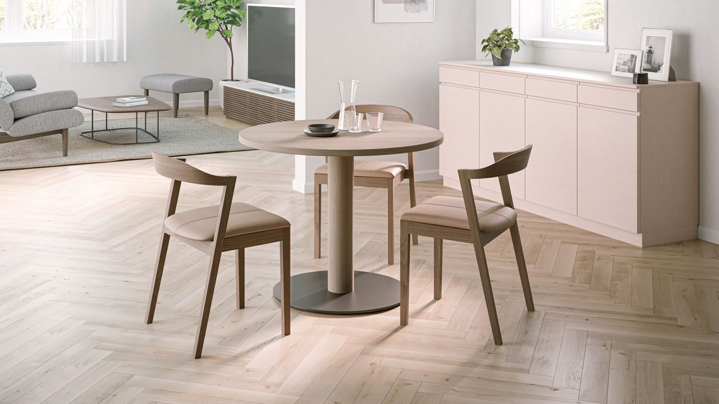 Conde House Kiila Stacking Chair Seat Upholstered