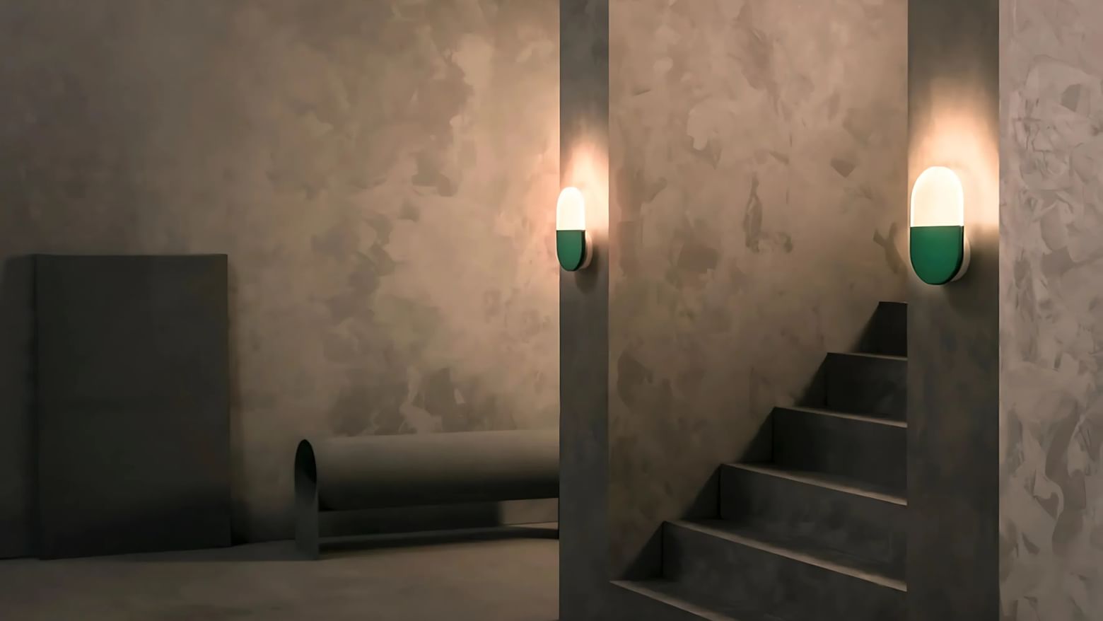 A N D Slab W20 Wall Light