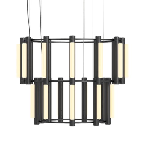 A N D Pipeline Chandelier 8 Pendant 4