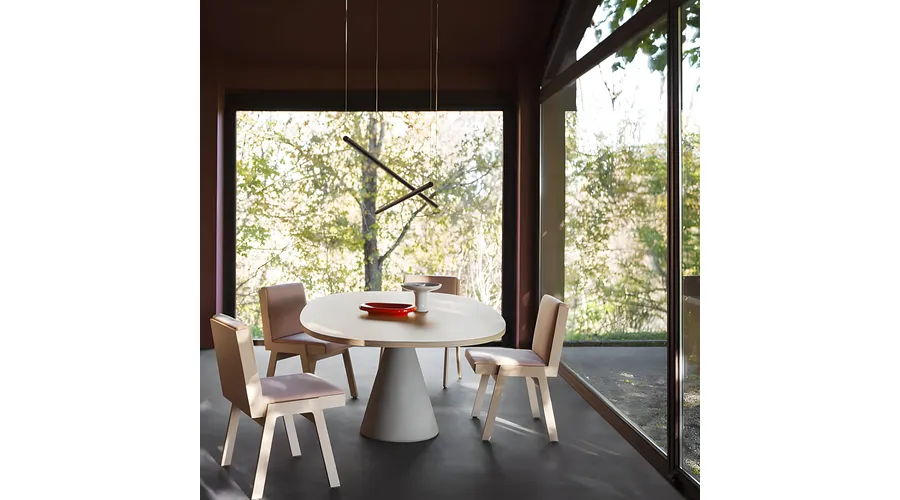 Club 44 Round Dining Table by AgapeCasa | Haute Living