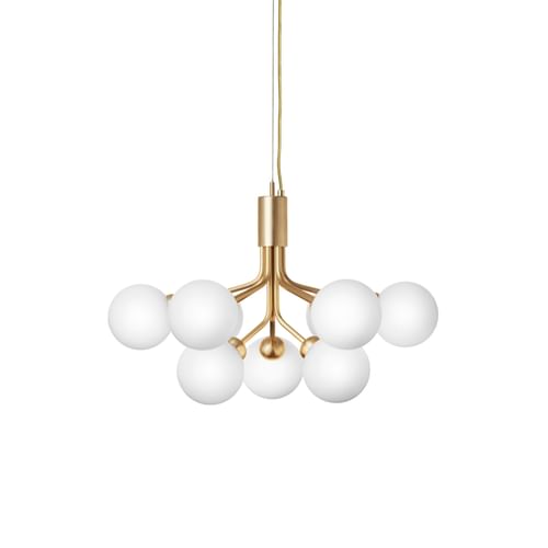 Apiales 9 Brushed Brass 3