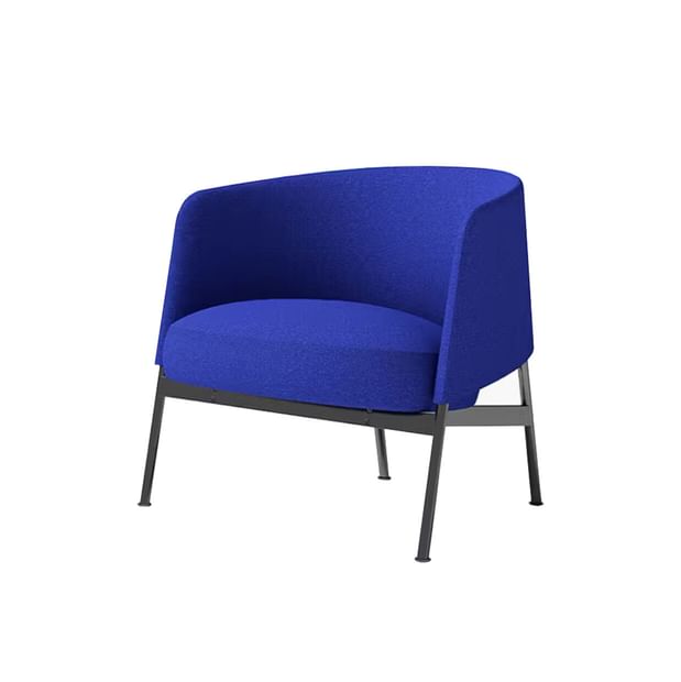 Bensen Collar Lounge Chair with Metal Base 5
