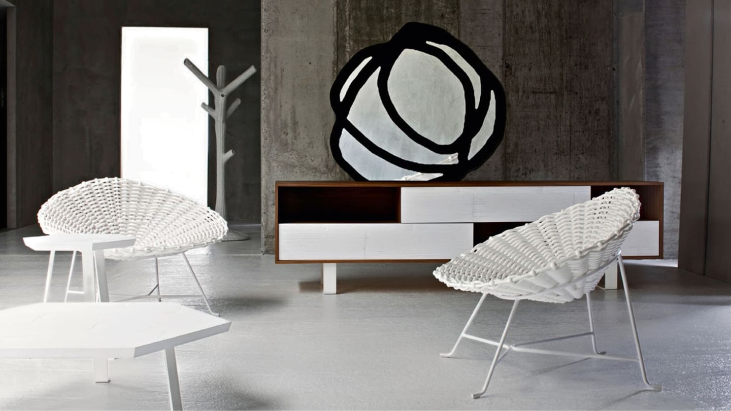 Gervasoni Sweet Armchair White