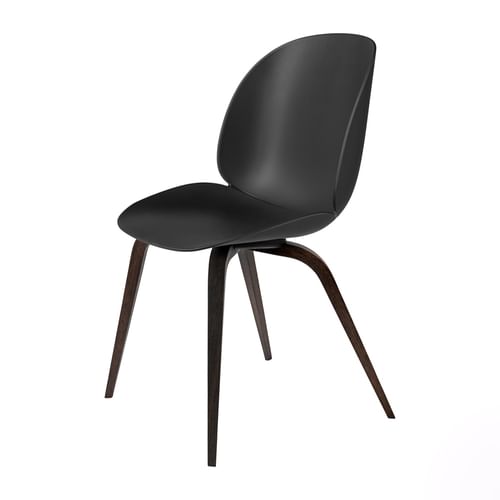 Gubi Beetle Dining Chair Wooden Legs 1