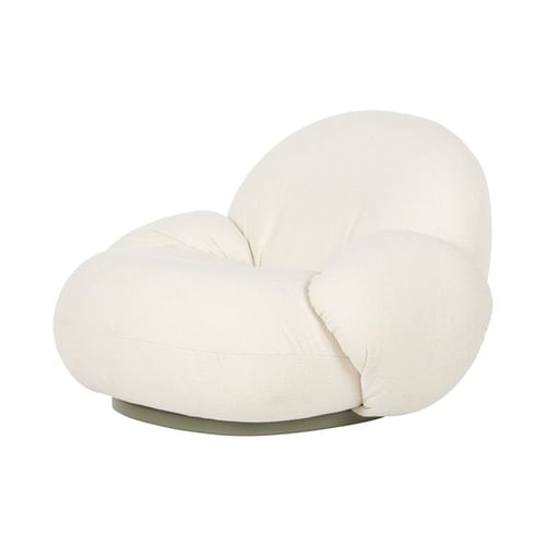 Gubi Pacha Lounge Chair With Armrests 20