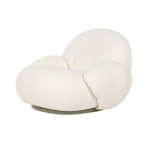 Gubi Pacha Lounge Chair With Armrests Thumbnail