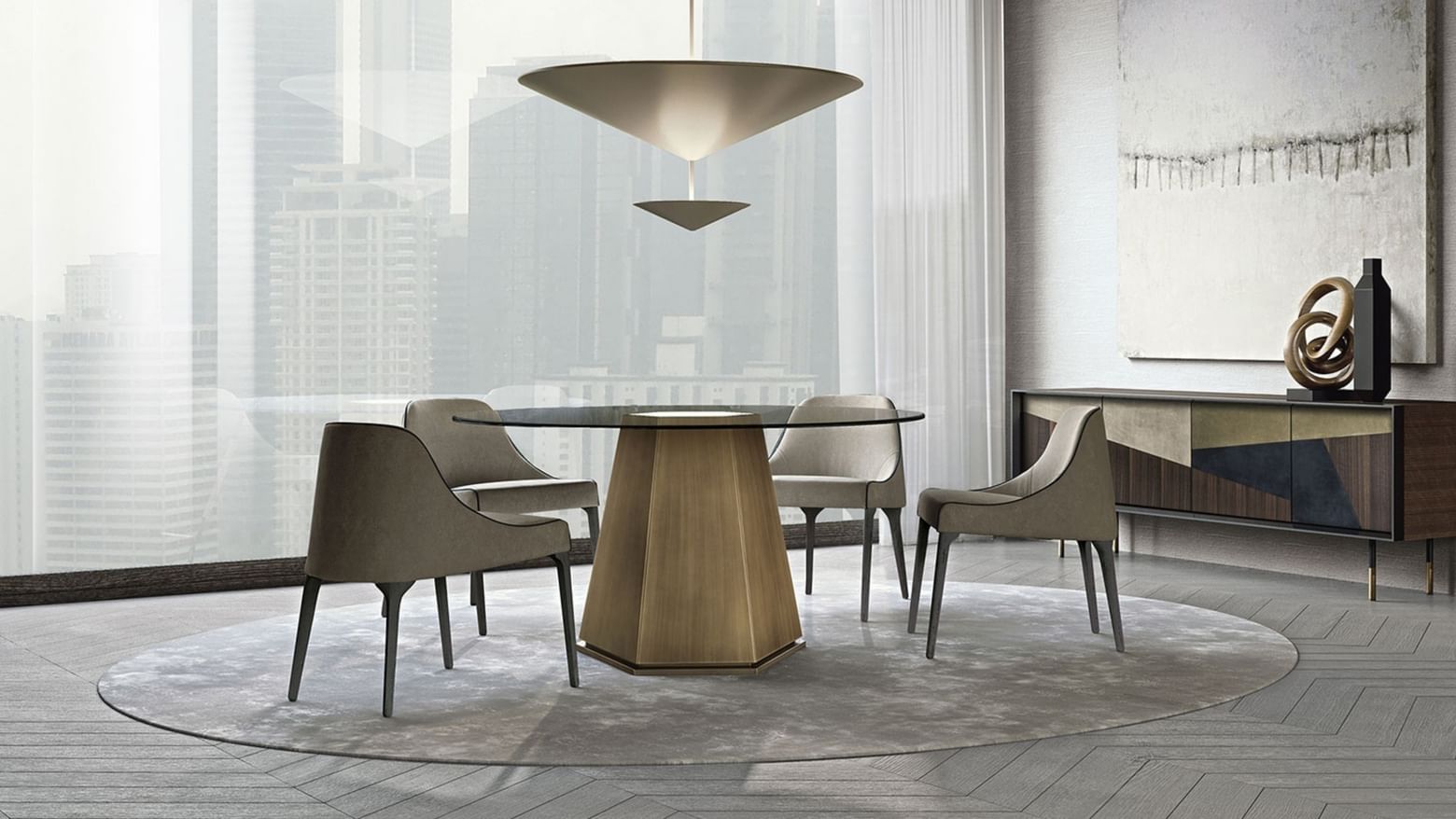 Frigerio Jackie Dining Chair Upholstered