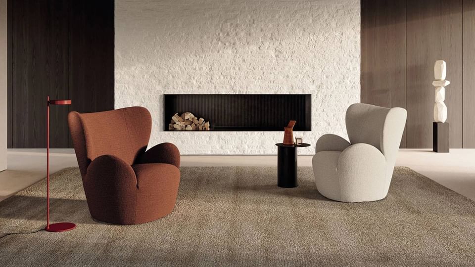 Frigerio Libelle Lounge Swivel Chair