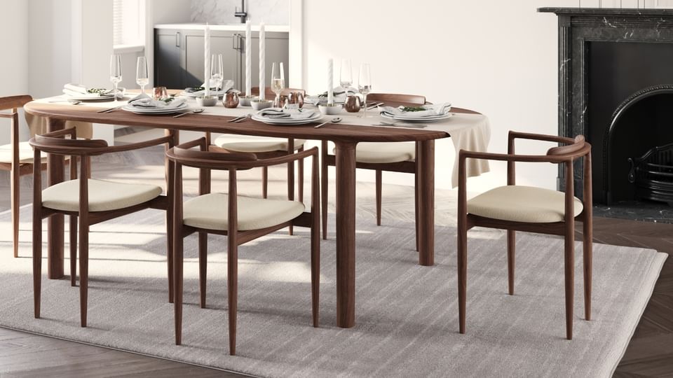 Koyori Miau Table Oval