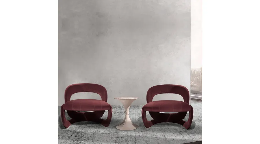 Donald Side Table with Leather by Hessentia | Haute Living