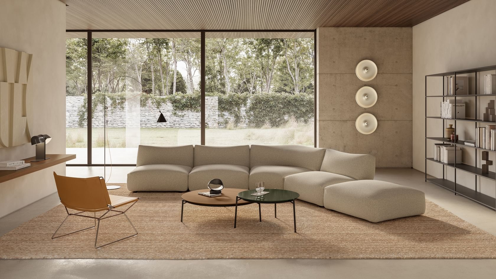 MDF Italia Goom Sofa White Salone 2025