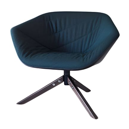 Montis Ella Soft Armchair 3 Toe Metal With Wooden Profile 01 2