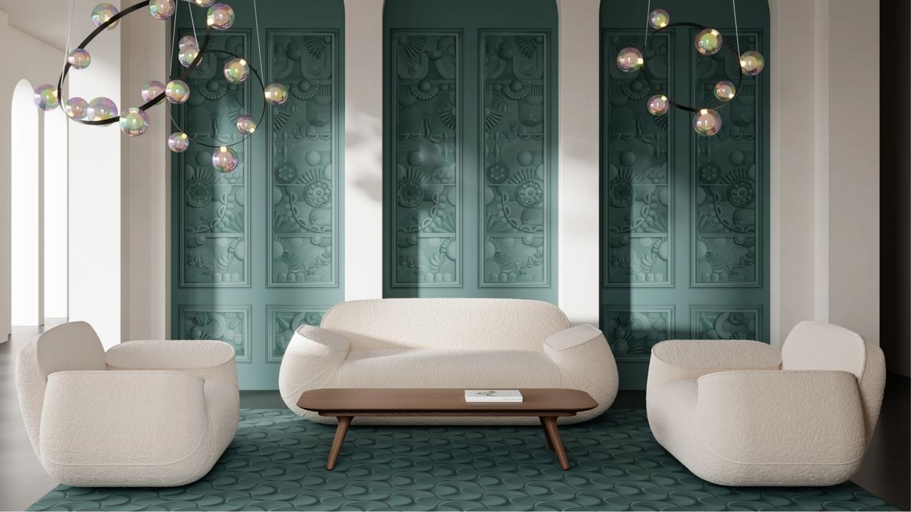 Moooi Big George Sofa and Armchair