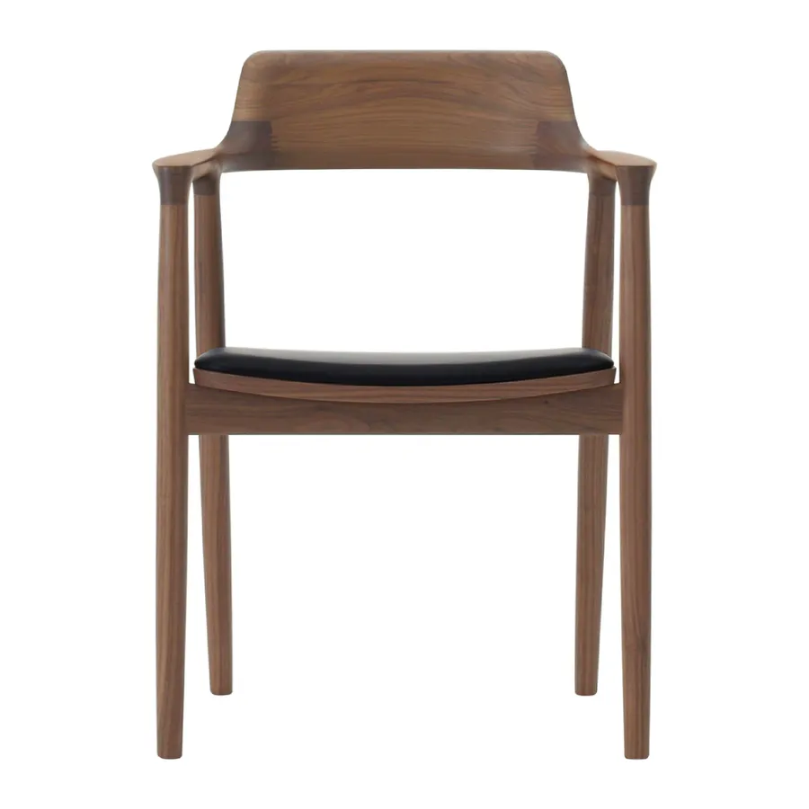 HIROSHIMA MARUNI ウォールナット Hiroshima Armchair: Upholstered by Maruni | Haute Living