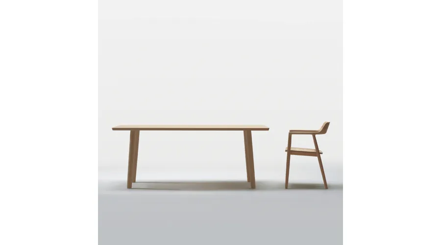 Hiroshima Armchair: Wooden Seat by Maruni | Haute Living