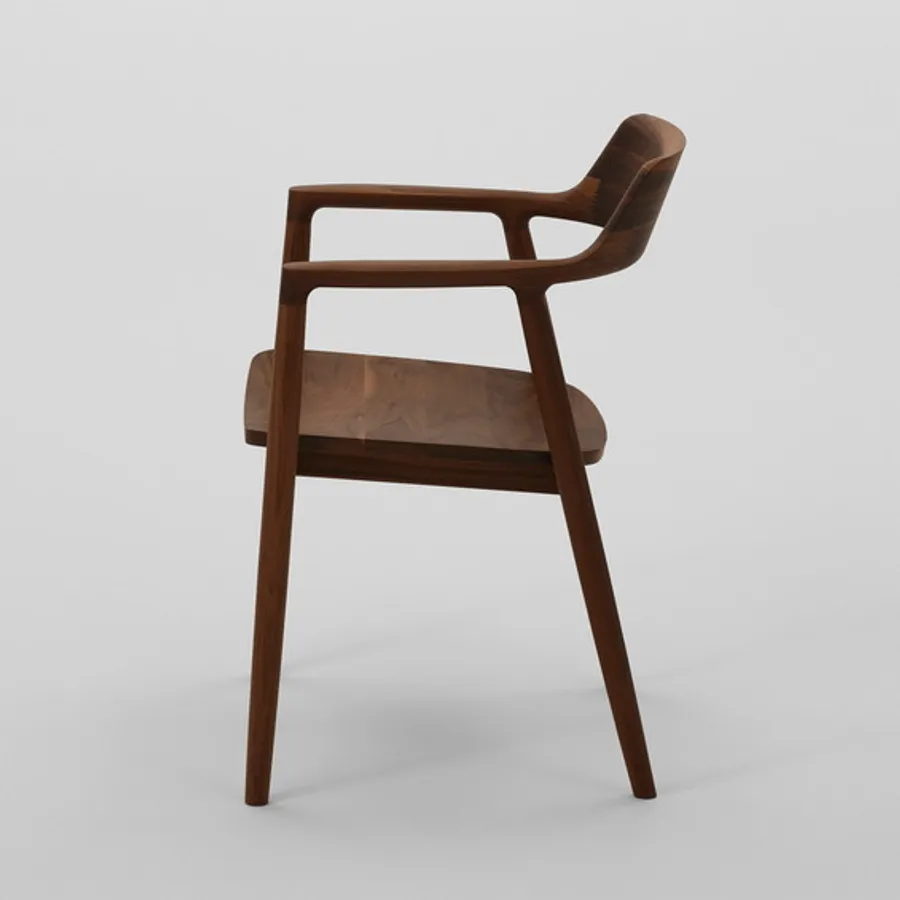 Maruni HIROSHIMA ② Hiroshima Armchair: Wooden Seat by Maruni | Haute Living