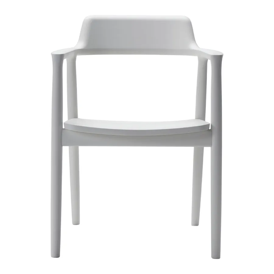 Hiroshima Armchair: Wooden Seat by Maruni | Haute Living