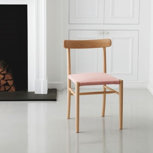 MARUNI COLLECTION Lightwood chair ① CHAIR (cushioned) | Products