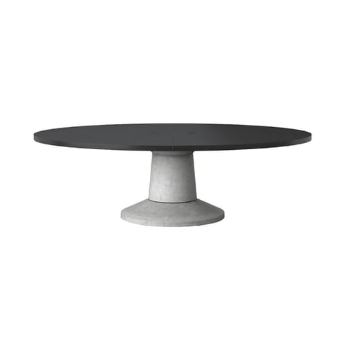 Massproductions Colossus Oval Dining Table Thumbnail