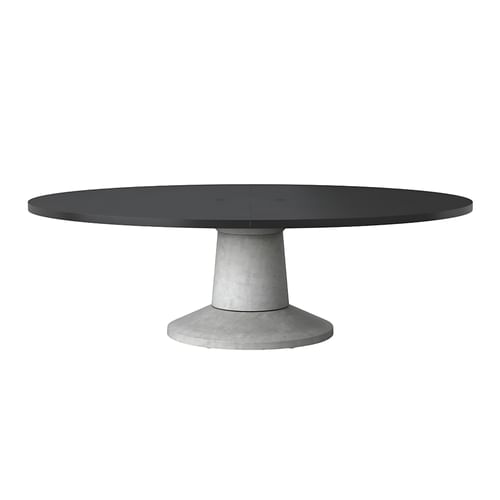Massproductions Colossus Dining Table Oval 01