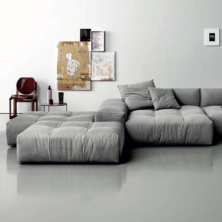 Pixel Fixed Sofa System by Saba | Haute Living