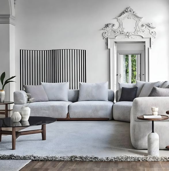 Porada Klem Sofa System Haute Living