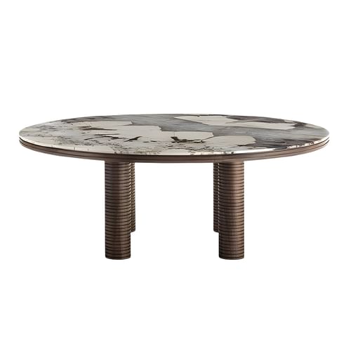 Porada Sansiro Marble Round Dining Table 23