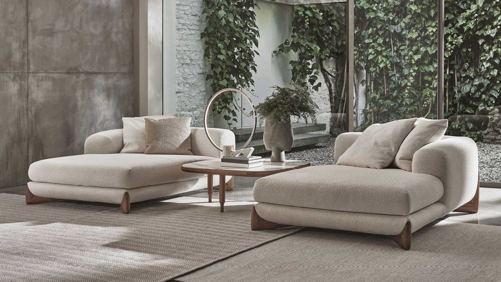 Porada Softbay Fixed Sofa