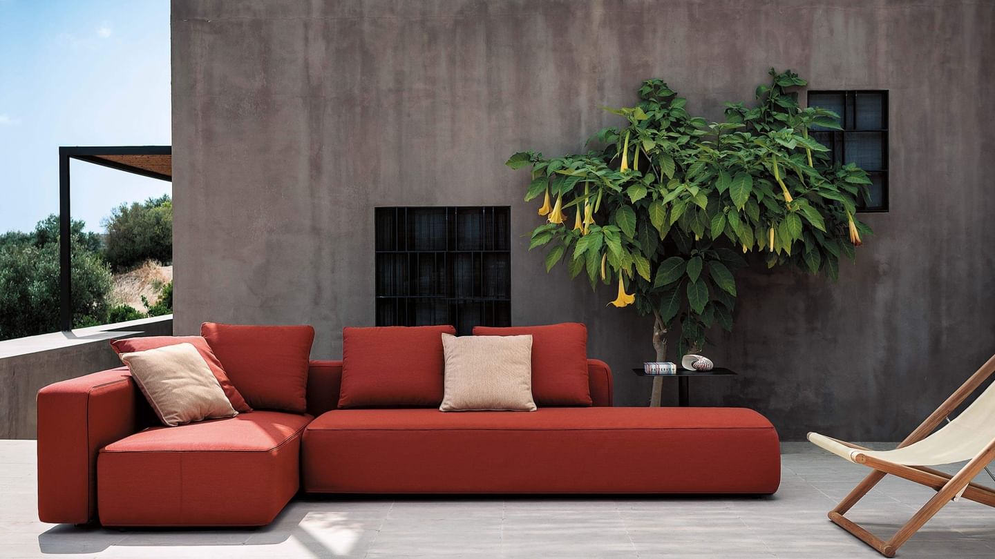 RODA Dandy Sofa Red