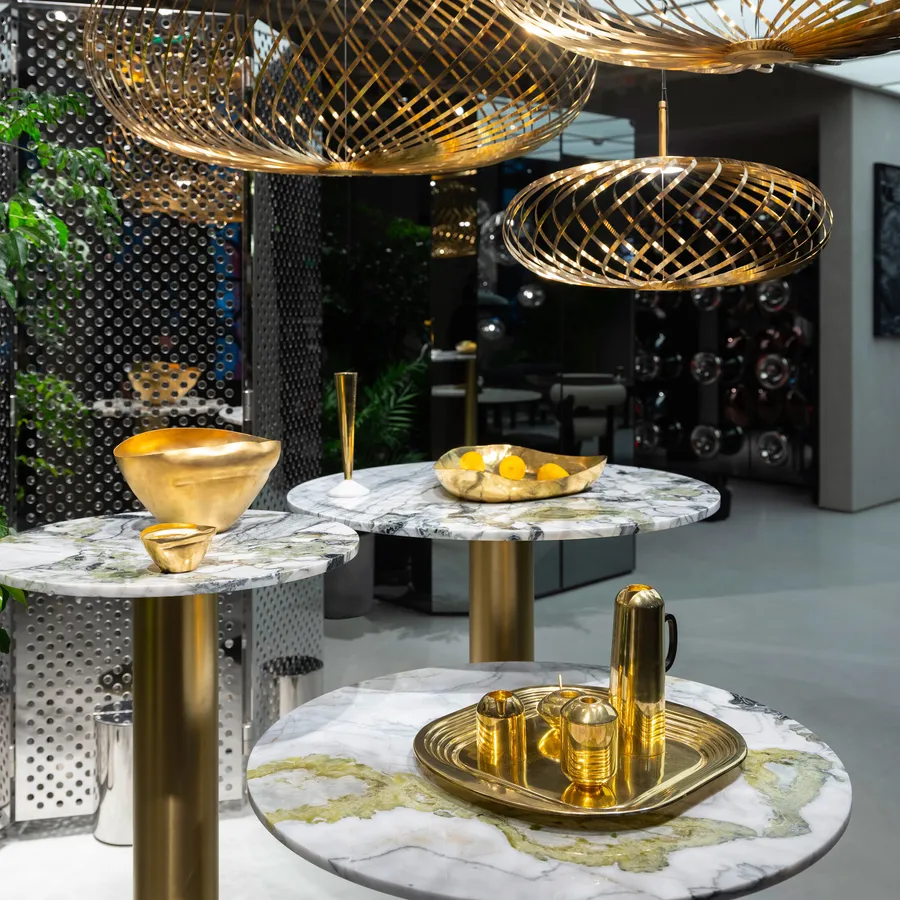Tube Bar + Counter Table by Tom Dixon | Haute Living