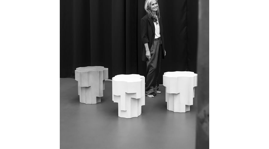 otherside design アザーサイドデザイン bridge table 2-Tier 'Entretoise' Side Table by Design Frères — Blend